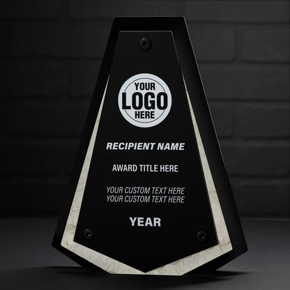 TrophySmack 10" Pinnacle Custom Acrylic Award