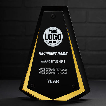 TrophySmack 10" Pinnacle Custom Acrylic Award