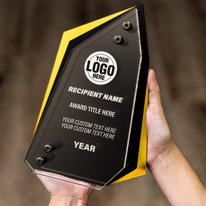 TrophySmack 10" Summit Custom Acrylic Award