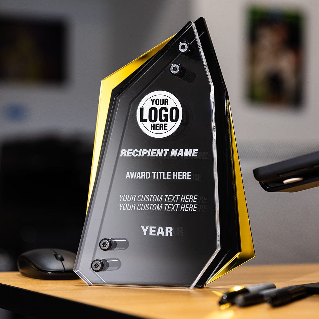 TrophySmack 10" Summit Custom Acrylic Award