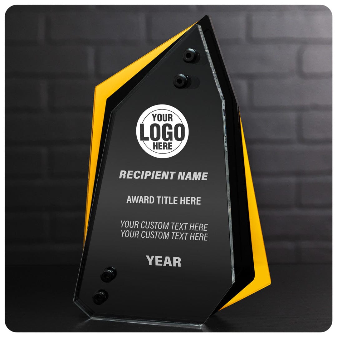 TrophySmack 10" Summit Custom Acrylic Award