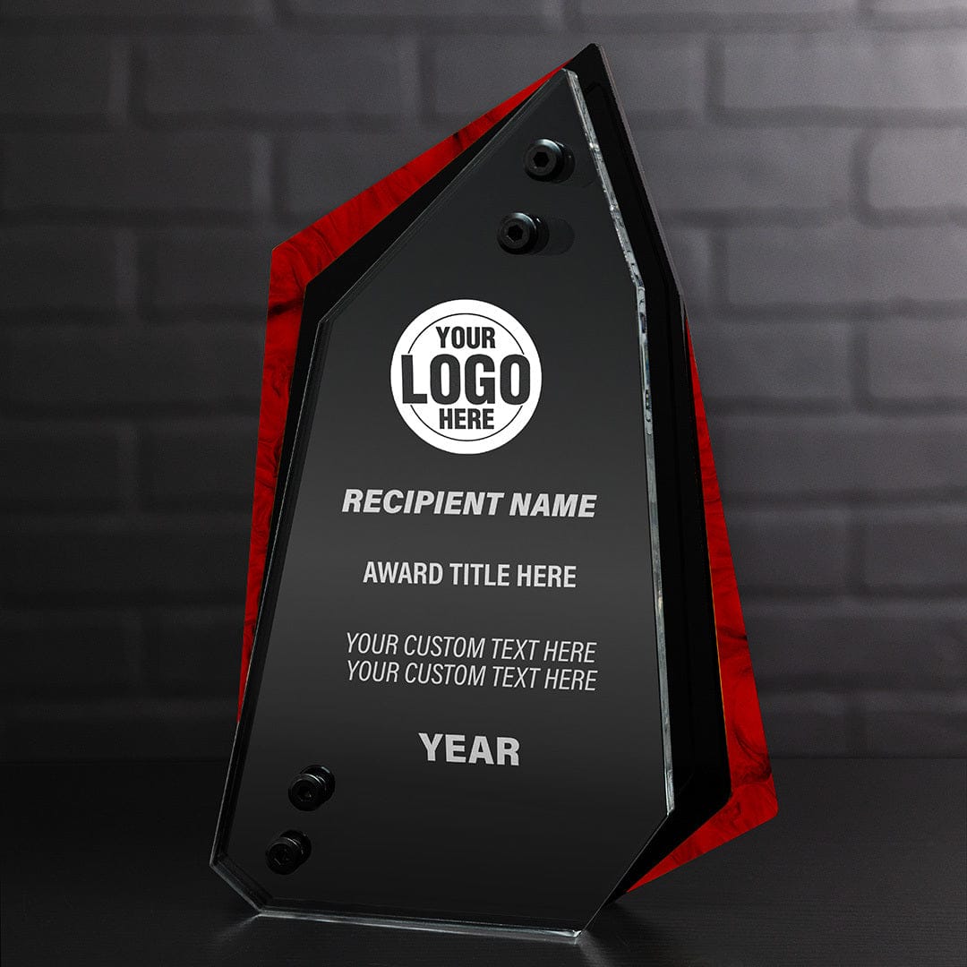 TrophySmack 10" Summit Custom Acrylic Award