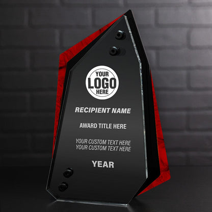 TrophySmack 10" Summit Custom Acrylic Award