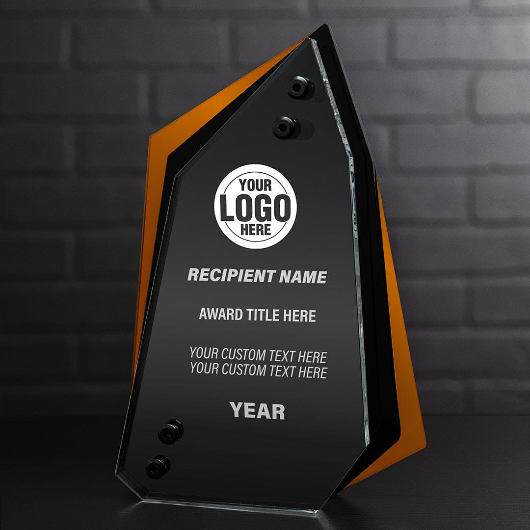 TrophySmack 10" Summit Custom Acrylic Award