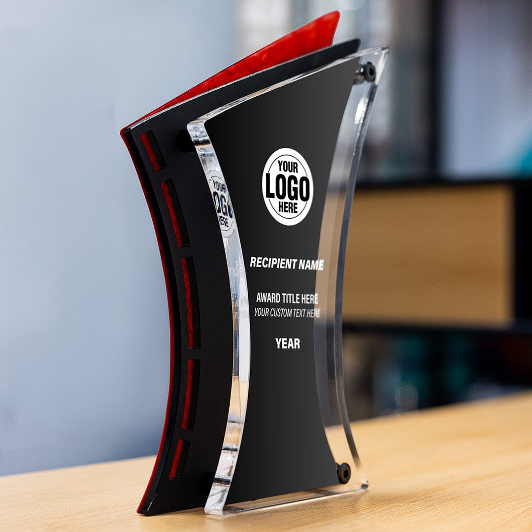 TrophySmack 11.5" Triumph Custom Acrylic Award