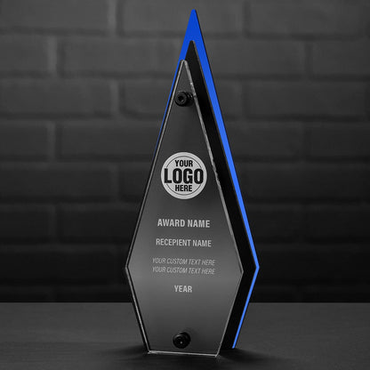 TrophySmack 11" Edge Custom Acrylic Award