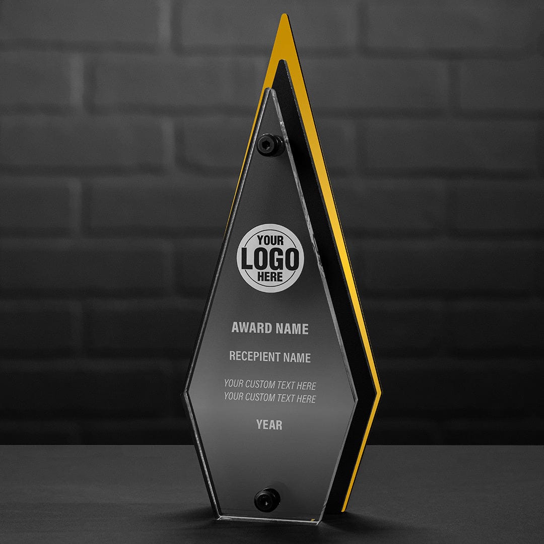 TrophySmack 11" Edge Custom Acrylic Award