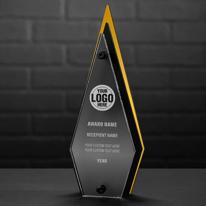 TrophySmack 11" Edge Custom Acrylic Award