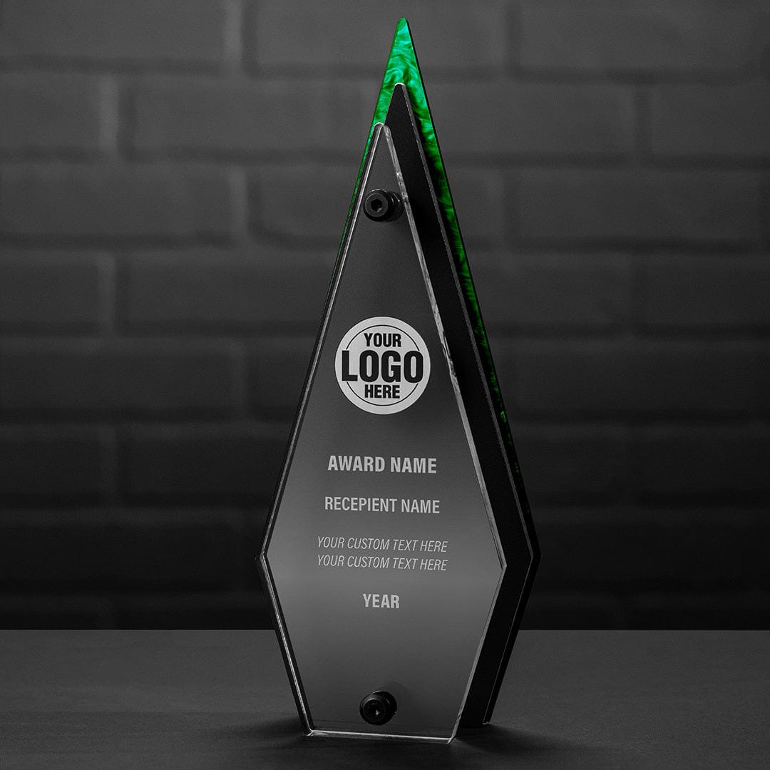 TrophySmack 11" Edge Custom Acrylic Award