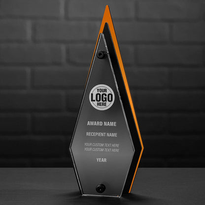TrophySmack 11" Edge Custom Acrylic Award
