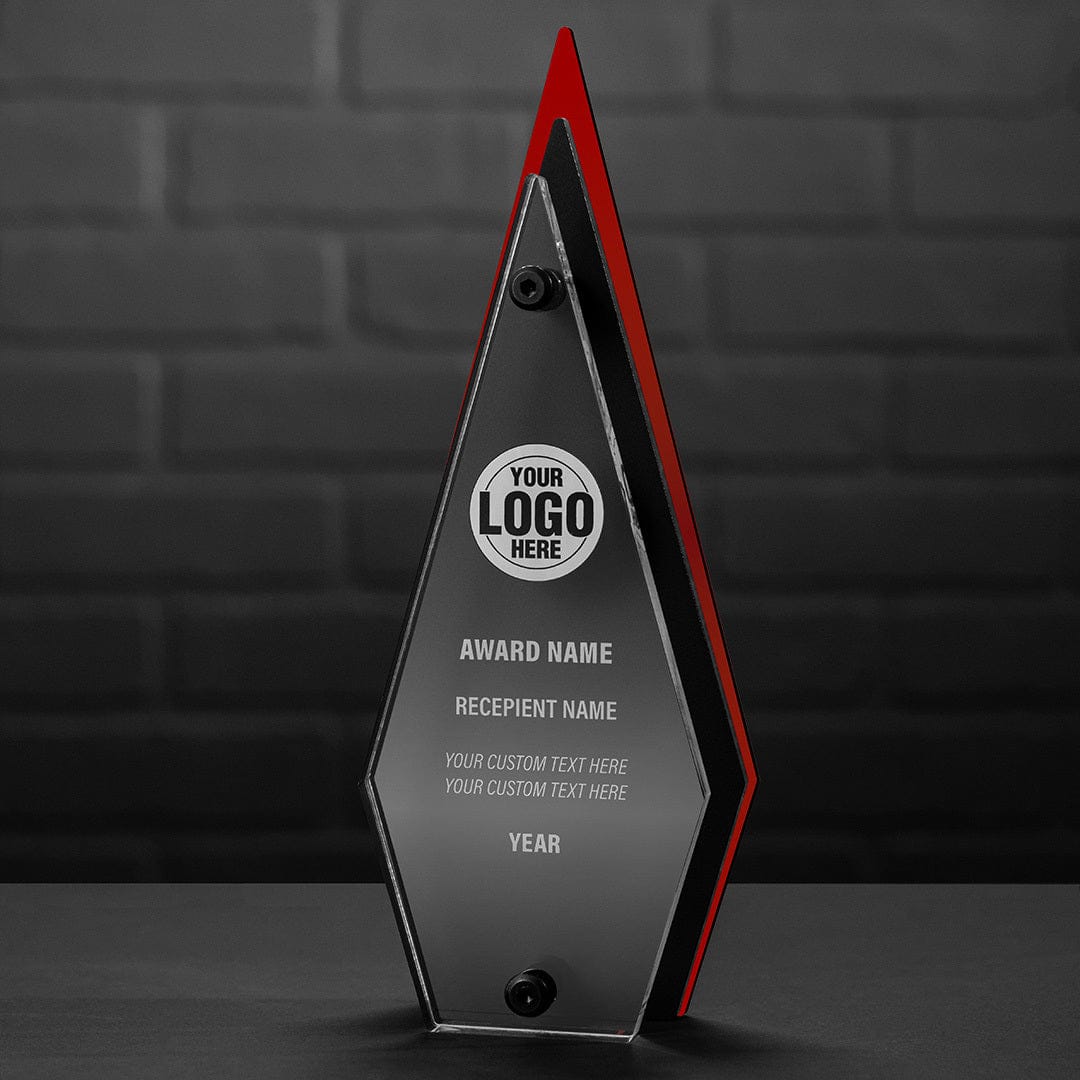 TrophySmack 11" Edge Custom Acrylic Award
