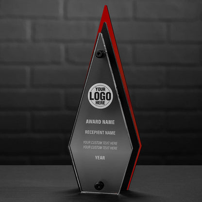 TrophySmack 11" Edge Custom Acrylic Award