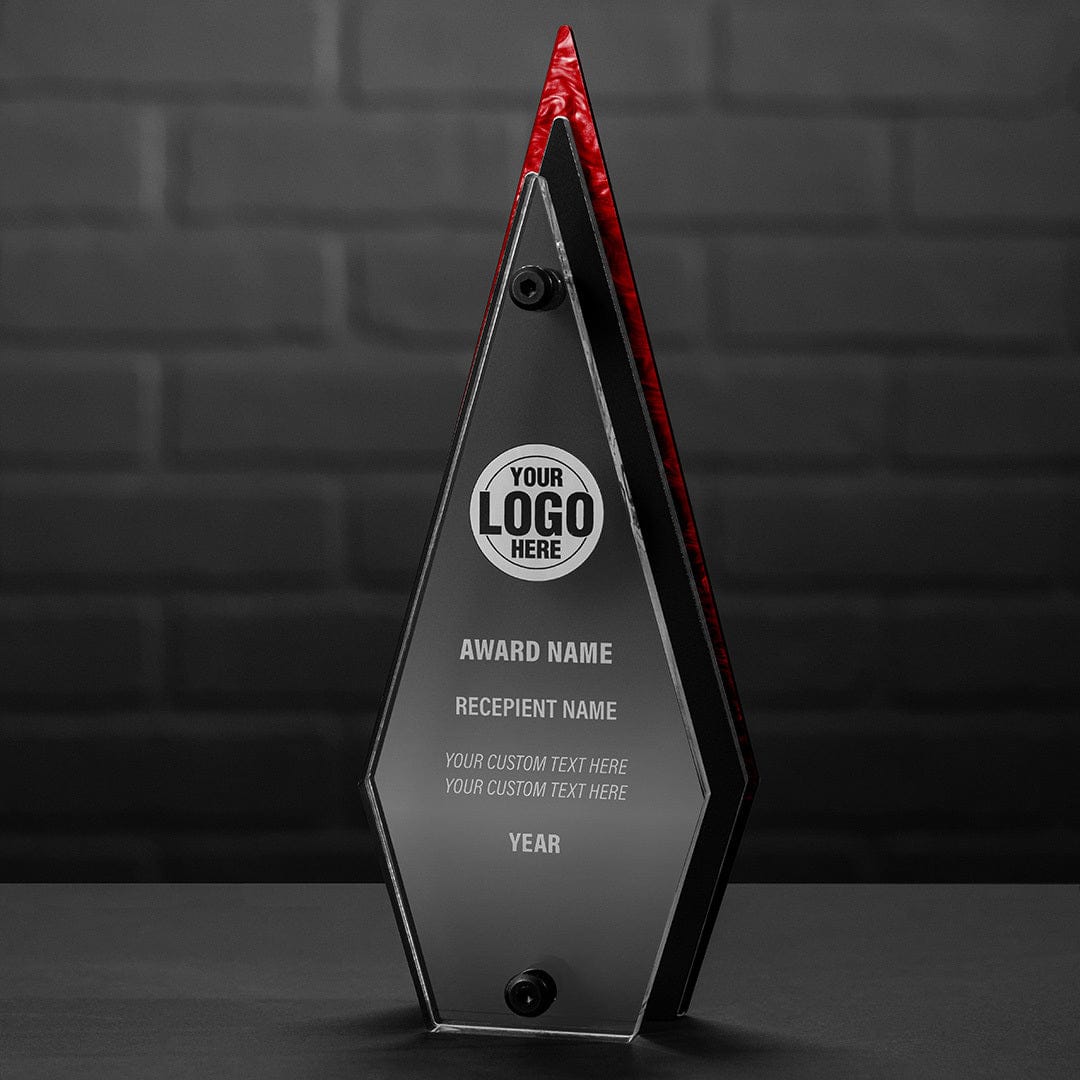 TrophySmack 11" Edge Custom Acrylic Award