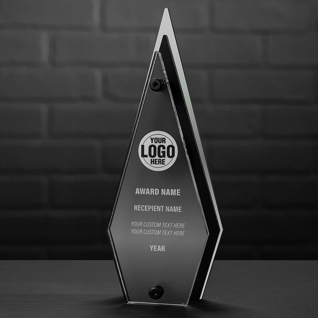 TrophySmack 11" Edge Custom Acrylic Award