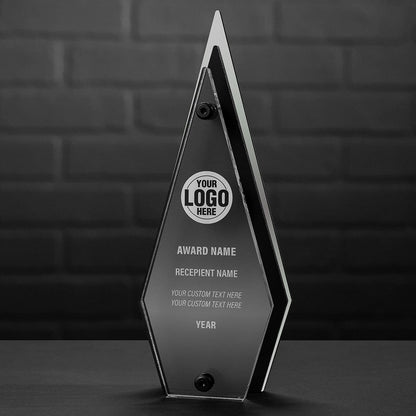 TrophySmack 11" Edge Custom Acrylic Award