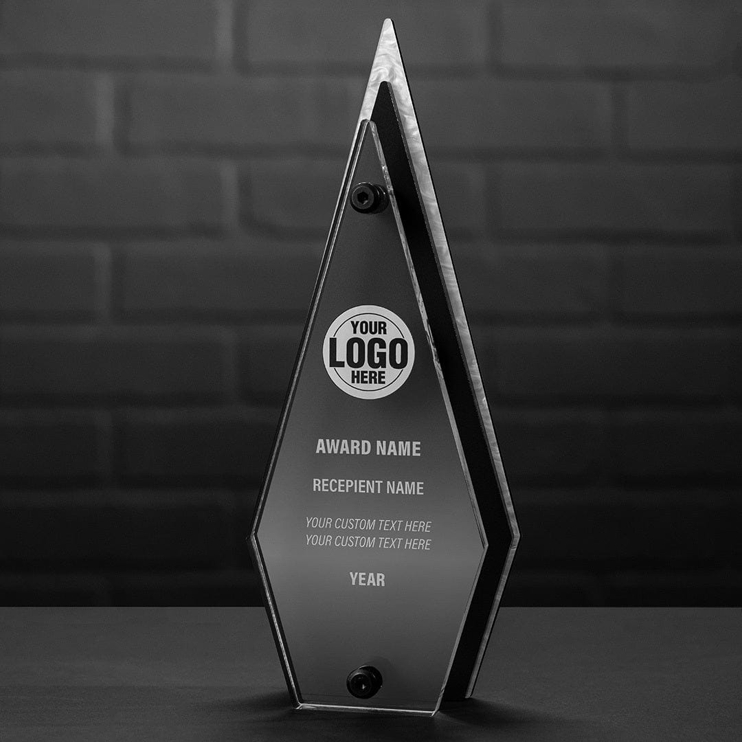 TrophySmack 11" Edge Custom Acrylic Award