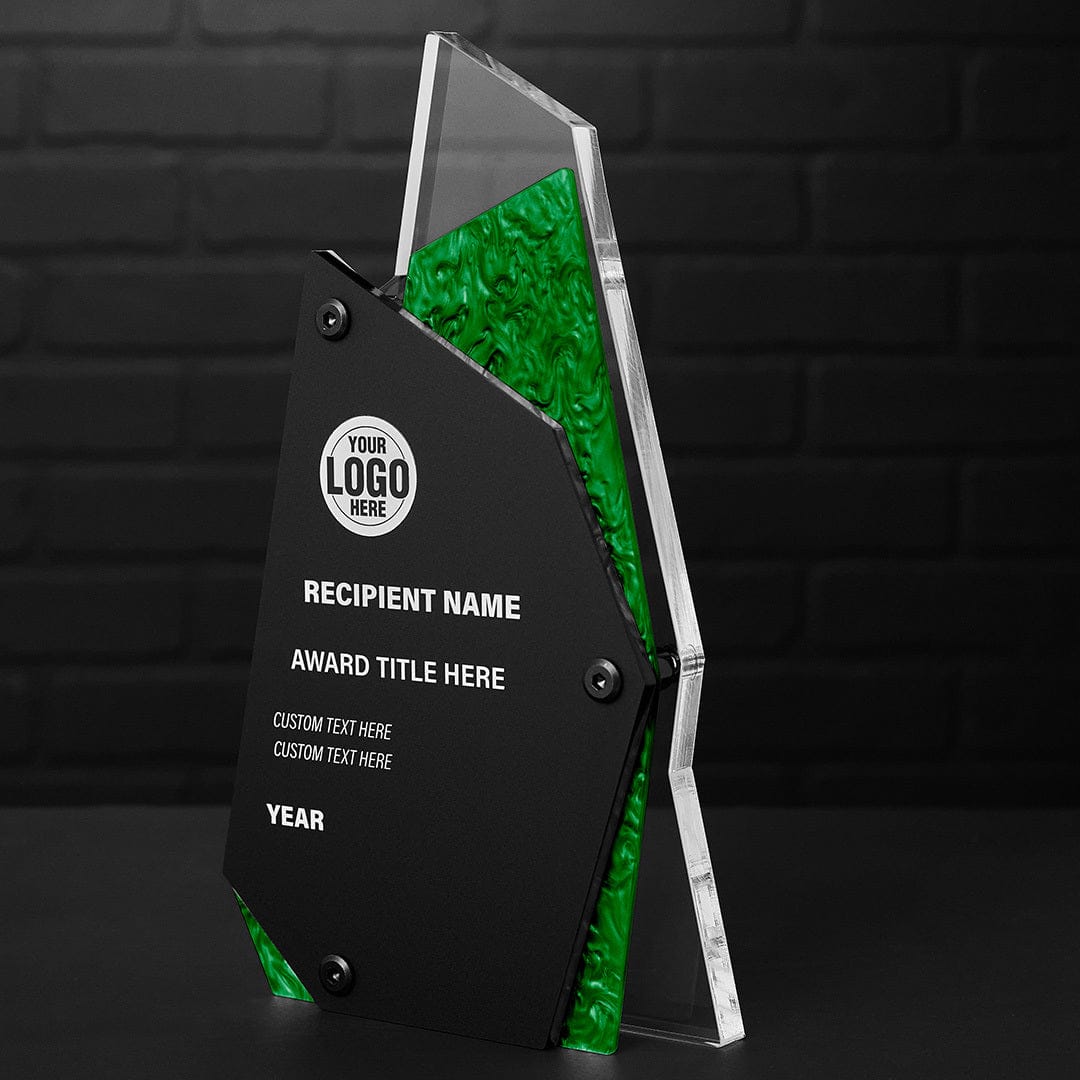 TrophySmack 11" Ridgeline Custom Acrylic Award