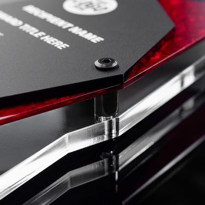 TrophySmack 11" Ridgeline Custom Acrylic Award