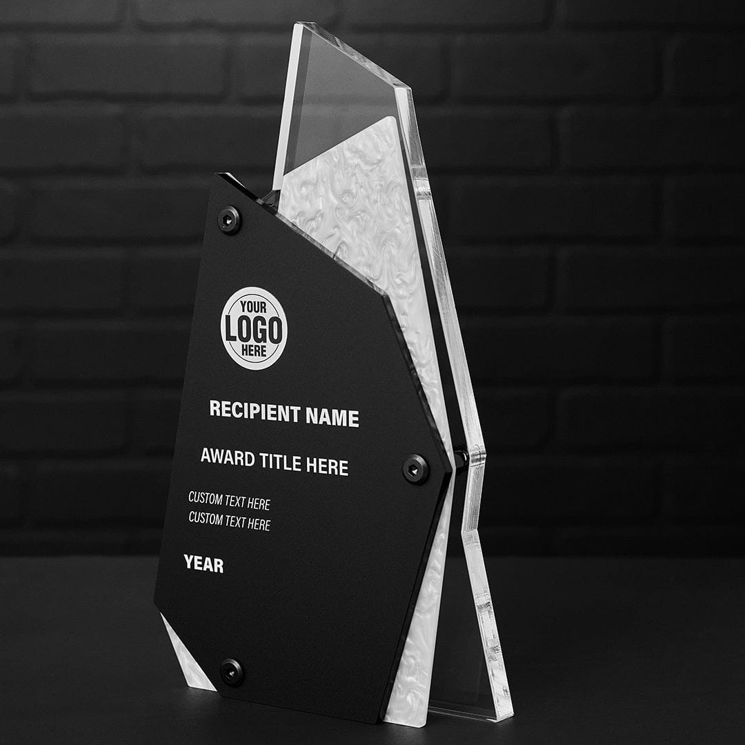 TrophySmack 11" Ridgeline Custom Acrylic Award