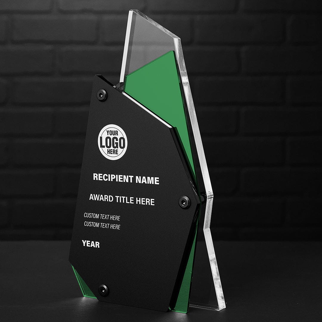 TrophySmack 11" Ridgeline Custom Acrylic Award