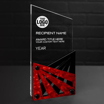 TrophySmack 11" Spotlight Custom Acrylic Award