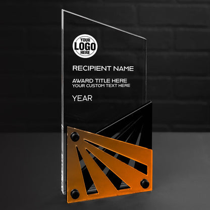 TrophySmack 11" Spotlight Custom Acrylic Award