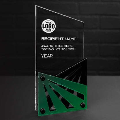 TrophySmack 11" Spotlight Custom Acrylic Award