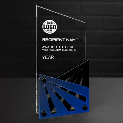 TrophySmack 11" Spotlight Custom Acrylic Award