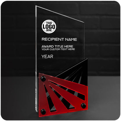 TrophySmack 11" Spotlight Custom Acrylic Award