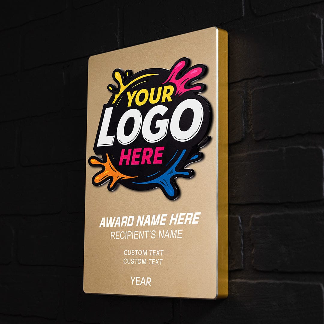 TrophySmack 11" Ultimate Logo Custom Plaque