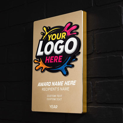 TrophySmack 11" Ultimate Logo Custom Plaque