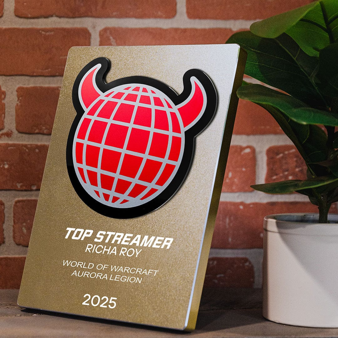 TrophySmack 11" Ultimate Logo Custom Plaque