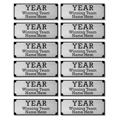 TrophySmack 12 Years of Engraved Name Plates
