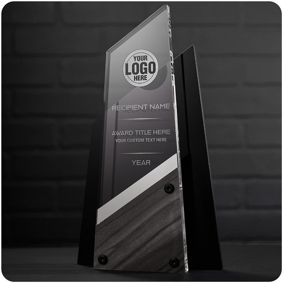 TrophySmack 13" Alpine Custom Acrylic Award