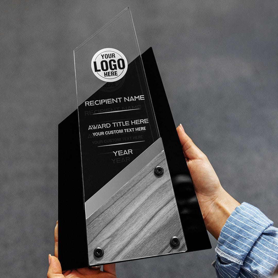 TrophySmack 13" Alpine Custom Acrylic Award