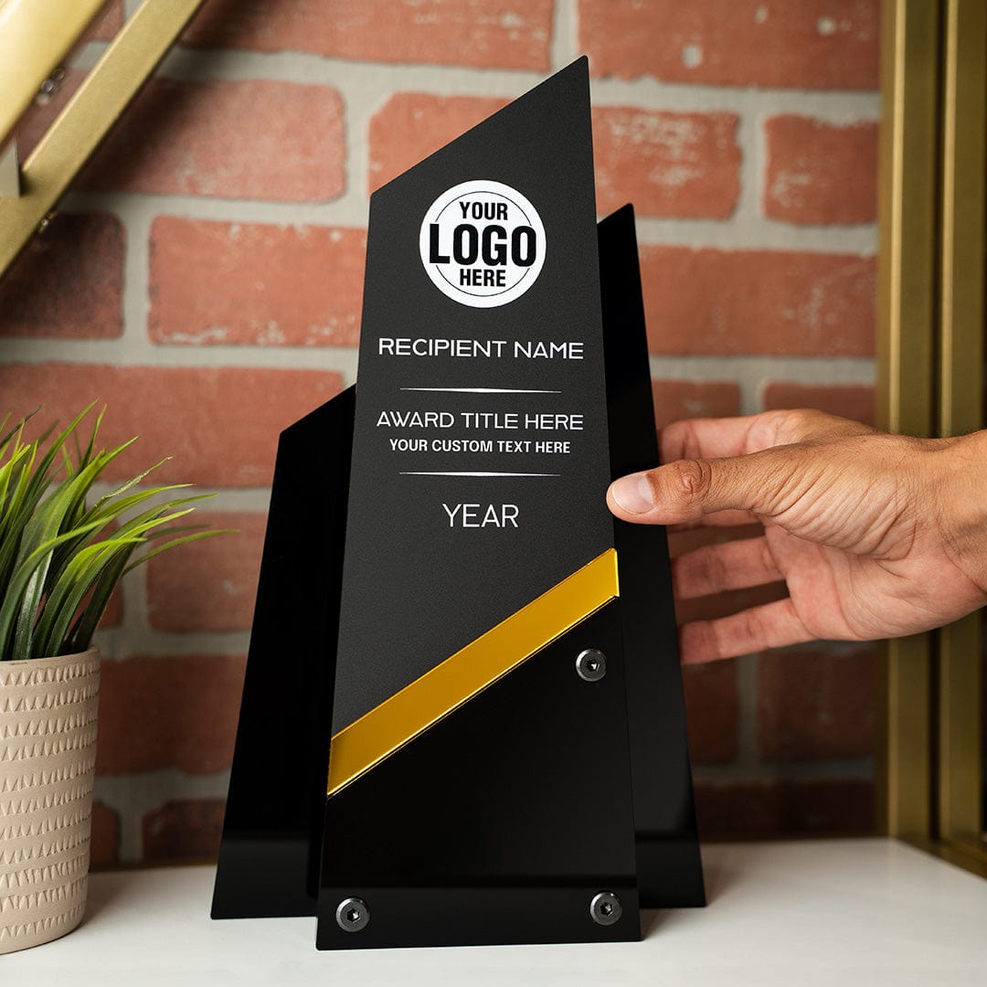 TrophySmack 13" Prism Custom Acrylic Award