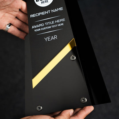 TrophySmack 13" Prism Custom Acrylic Award