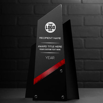 TrophySmack 13" Prism Custom Acrylic Award