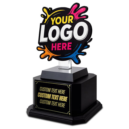 TrophySmack 13" Ultimate Custom Logo Trophy