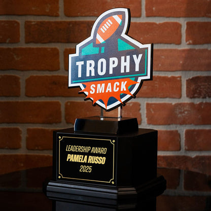 TrophySmack 13" Ultimate Custom Logo Trophy