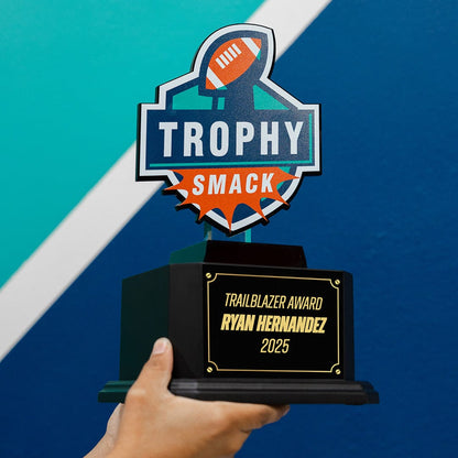 TrophySmack 13" Ultimate Custom Logo Trophy