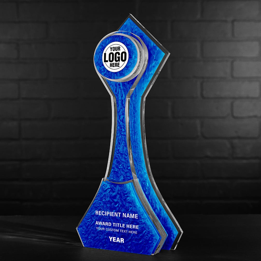 TrophySmack 14" Skyward Custom Acrylic Award