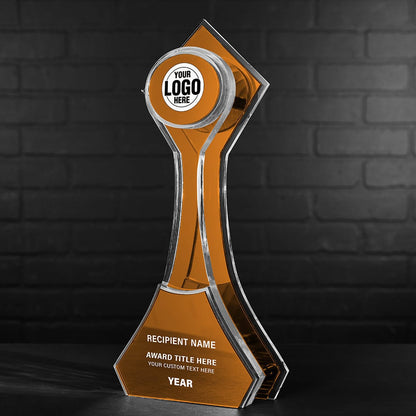 TrophySmack 14" Skyward Custom Acrylic Award