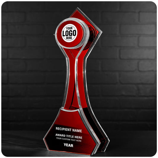 TrophySmack 14" Skyward Custom Acrylic Award