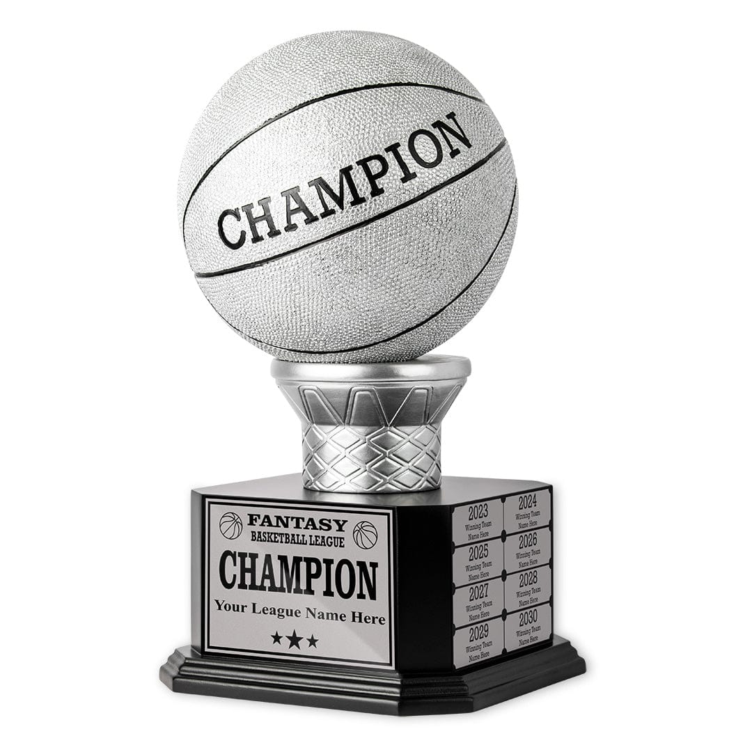 Bilateral Trophy Example Fantasy Basketball Trophy - 15