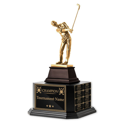 TrophySmack 15” Perpetual Golf Championship Trophy