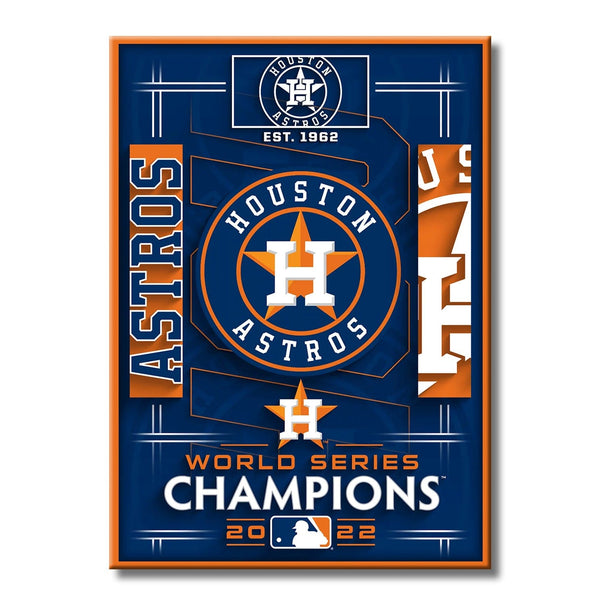 2017 MLB World Series Champions Houston Astros Handcrafted Trophy