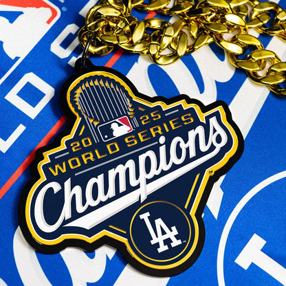 TrophySmack 2025 Los Angeles Dodgers MLB World Series Champion Chain