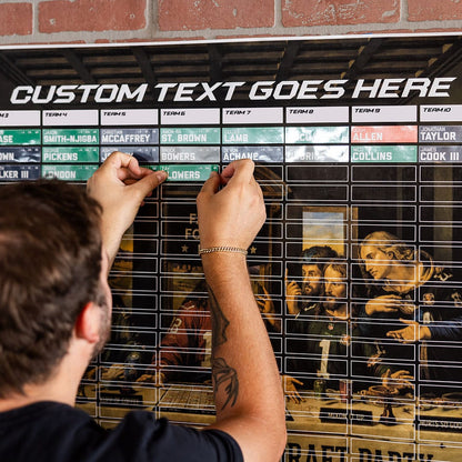 TrophySmack 2026 Custom Fantasy Football Draft Board