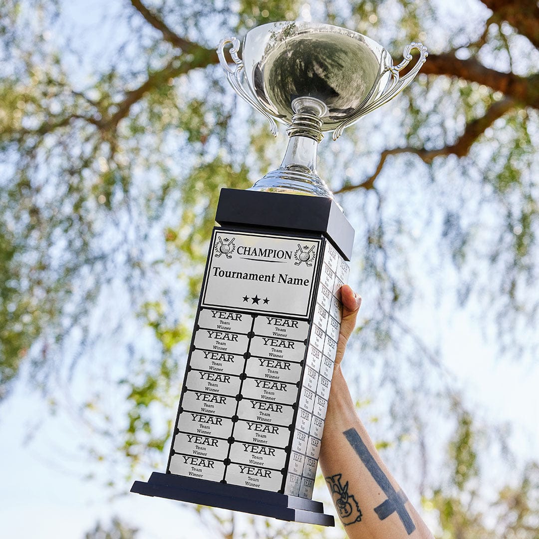 TrophySmack 22" Golf Grand Champion Perpetual Tower Trophy